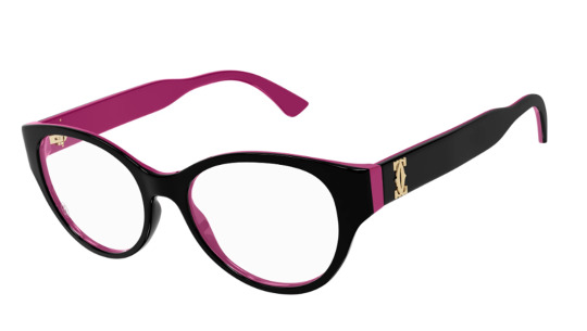 Occhiali da vista donna Luxury Cartier CT0315O black fucsia (005) nuova collezione
