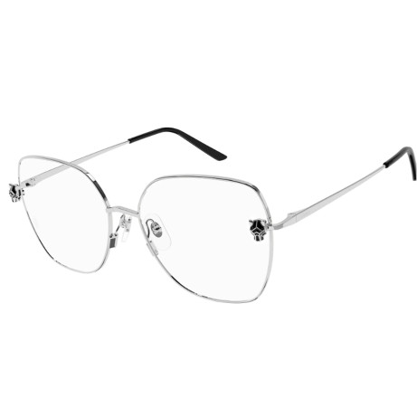 Women's Eyeglasses Luxury Cartier CT0417O silver (002) new collection 2