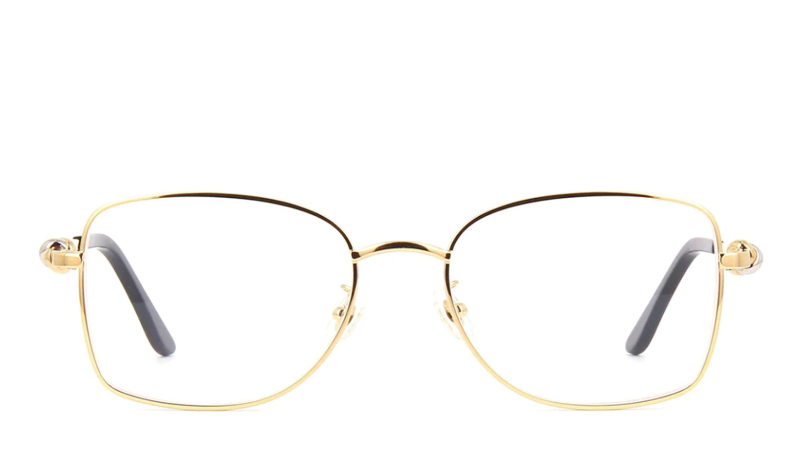 Occhiali da vista donna Luxury Cartier CT0223O gold (001) nuova collezione