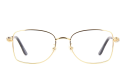 Women's eyeglasses Luxury Cartier CT0223O gold (001) new collection