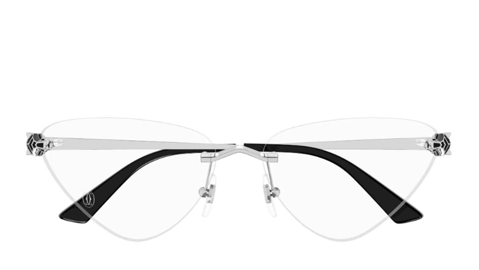 Occhiali da vista donna Luxury Cartier CT0448O silver (002) nuova collezione