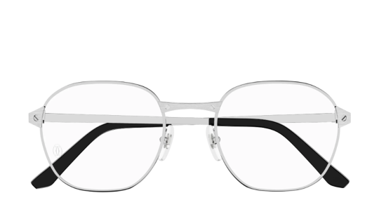 Occhiali da vista uomo Luxury Cartier CT0441O silver (002) nuova collezione Occhiali da vista uomo Luxury Cartier CT0441O silver (002) nuova collezione