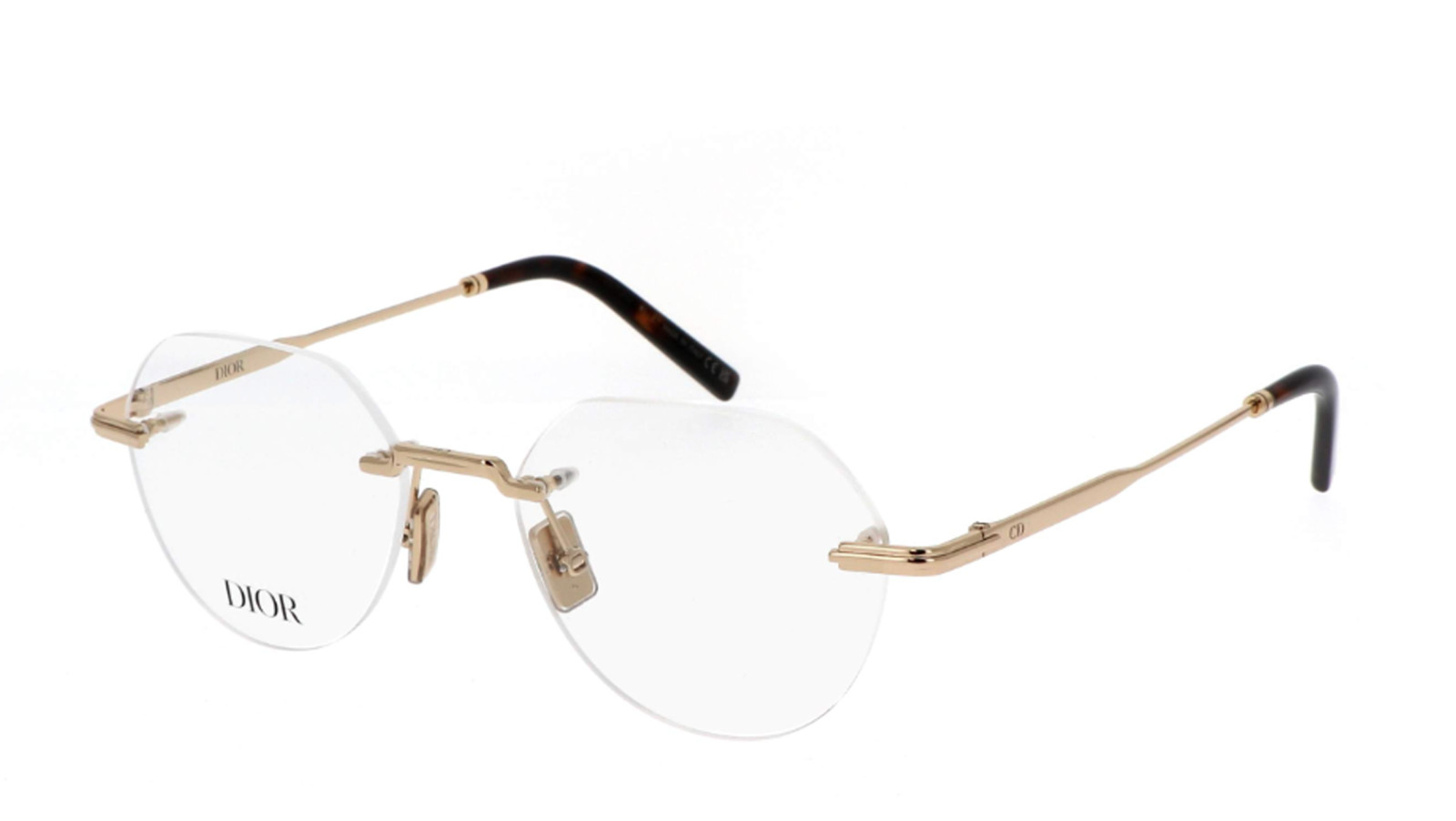 Luxury Dior Man DIORBLACKSUITO R7U b000 men's eyeglasses new collection