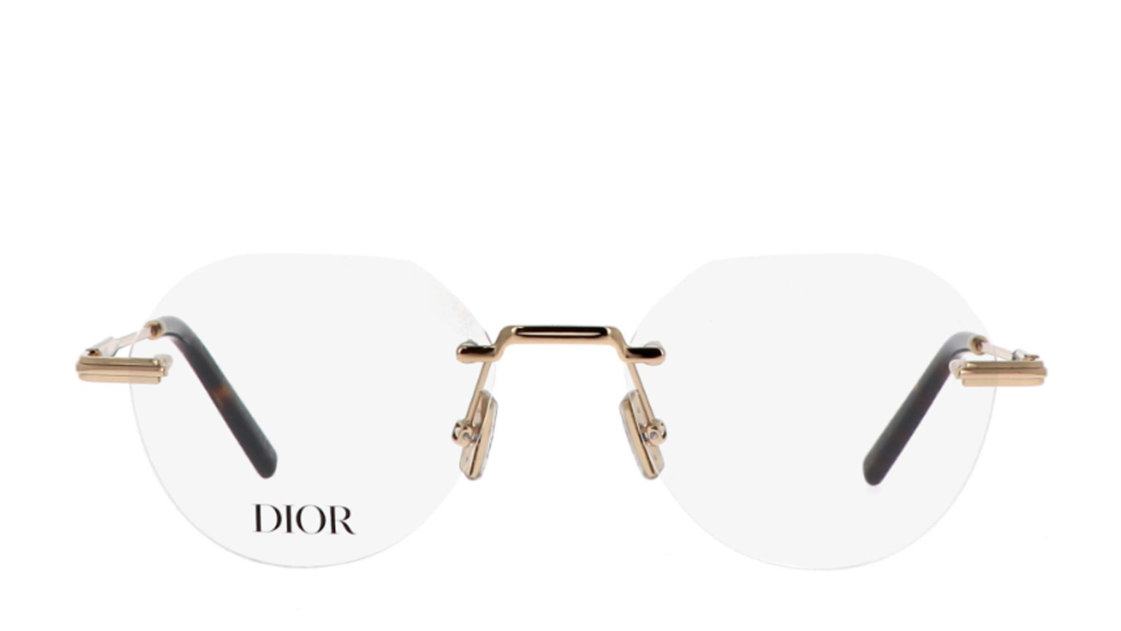 Dior rimless eyeglasses best sale