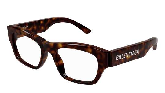 Luxury eyeglasses for men and women Balenciaga BB0264O Havana (002) new collection