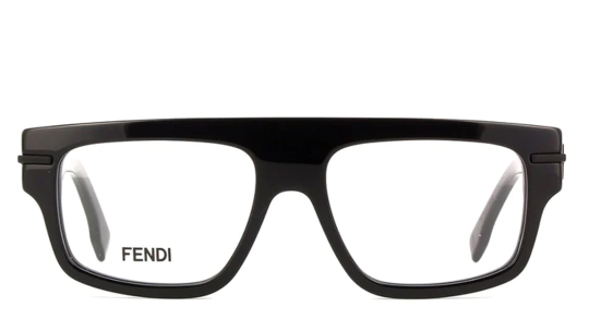 Men's and women's eyeglasses Luxury Maison Fendi FE50062I 001 new collection Men's and women's eyeglasses Luxury Maison Fendi FE50062I 001 new collection