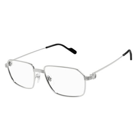 Men's Eyeglasses Luxury Cartier CT0445O silver (002) new collection 2