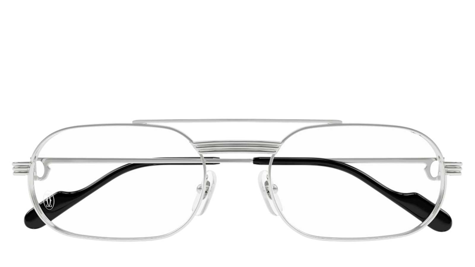 Occhiali da vista uomo Luxury Cartier CT0410O silver (002) nuova collezione