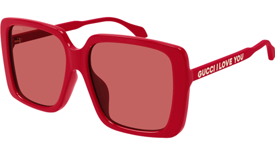 Luxury women s sunglasses Gucci GG0567SAN Red (005) new collection