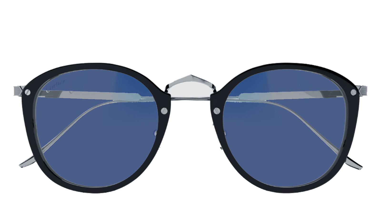 Occhiali da sole uomo donna Luxury Cartier CT0014S black ruthenium (007) nuova collezione