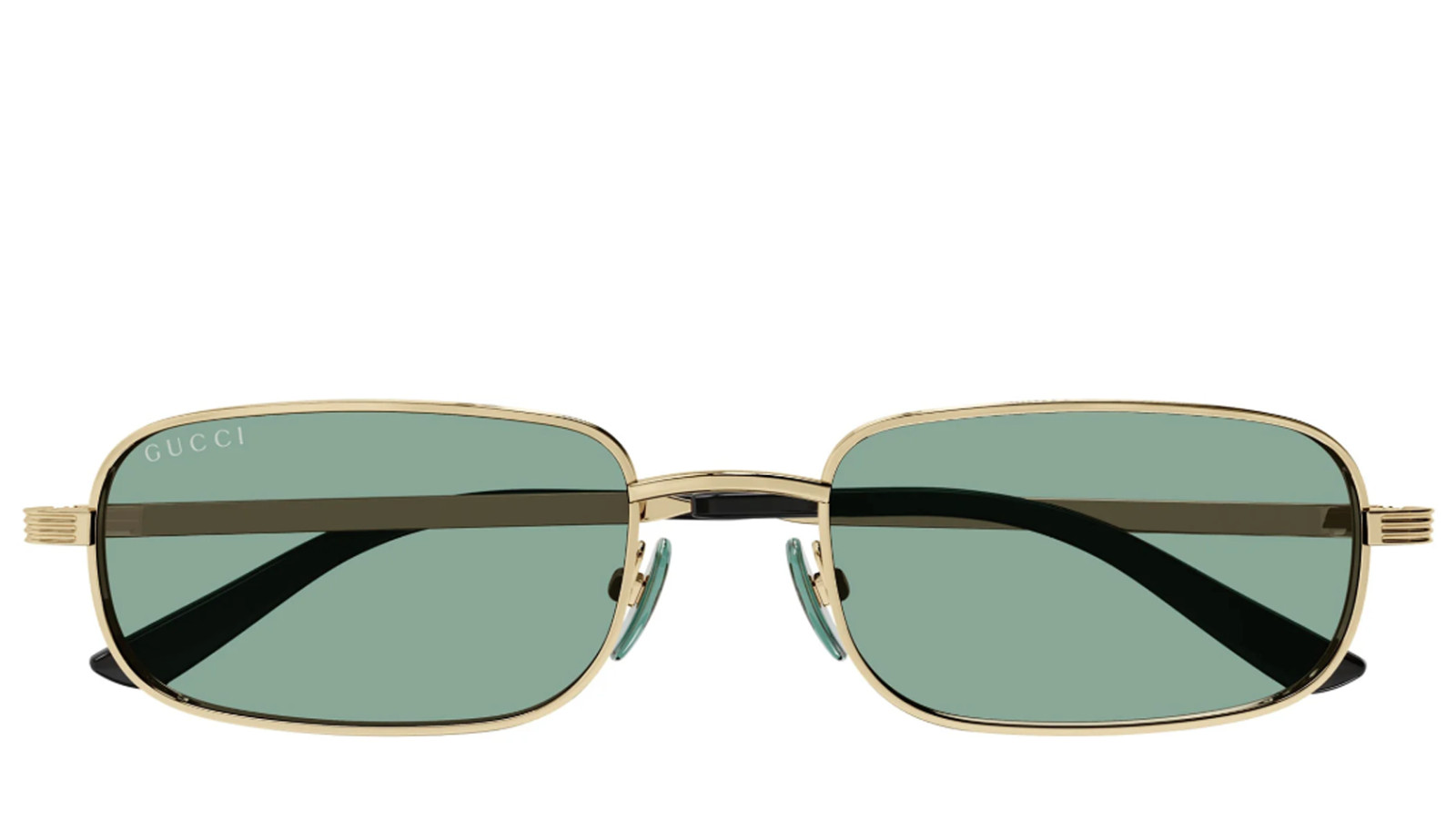 Occhiali da sole uomo Luxury Gucci GG1457S gold green (005) nuova collezione