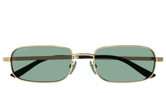 Occhiali da sole uomo Luxury Gucci GG1457S gold green (005) nuova collezione