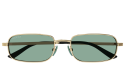 Occhiali da sole uomo Luxury Gucci GG1457S gold green (005) nuova collezione