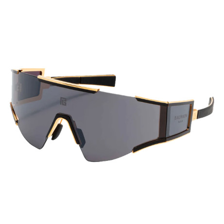 Occhiali da sole uomo donna Luxury Balmain BPS-138A GLD-BLK nuova collezione 2