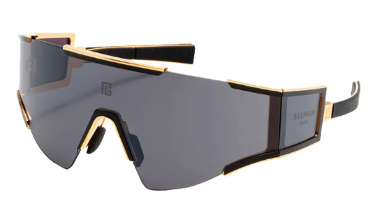 Occhiali sole uomo donna Luxury Balmain BPS-138A GLD-BLK nuova collezione