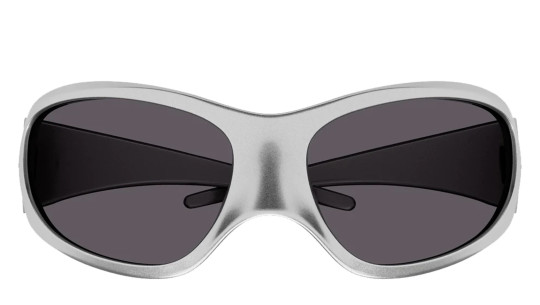 Occhiali da sole donna Luxury Balenciaga BB0252S silver grey (005) nuova collezione