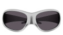 Luxury women s sunglasses Balenciaga BB0252S silver grey (005) new collection