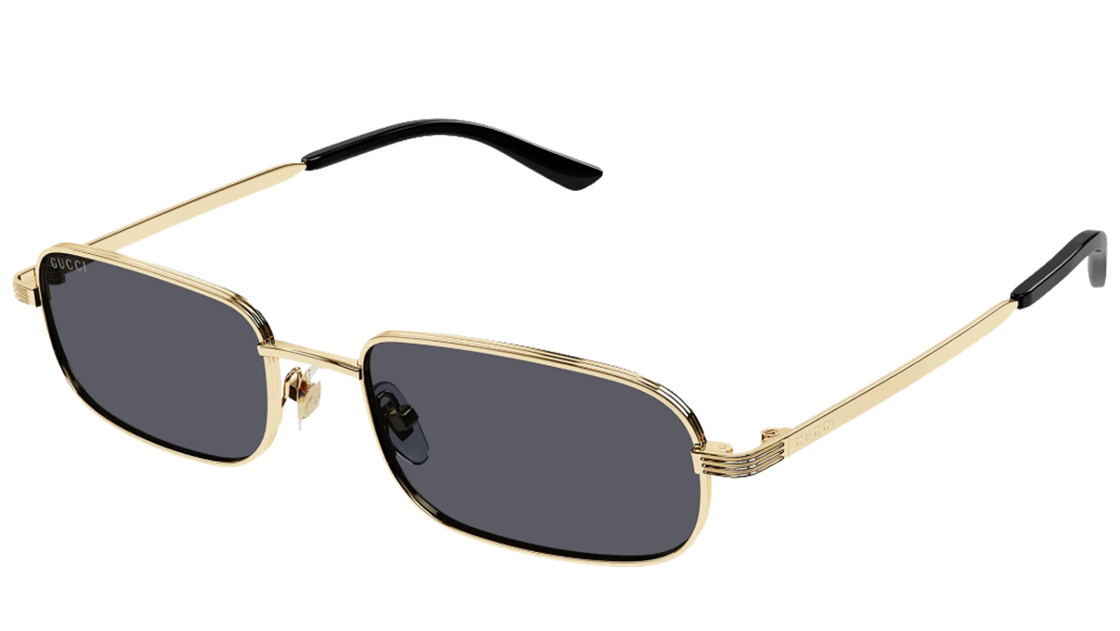 Occhiali da sole uomo Luxury Gucci GG1457S gold grey (001) nuova collezione