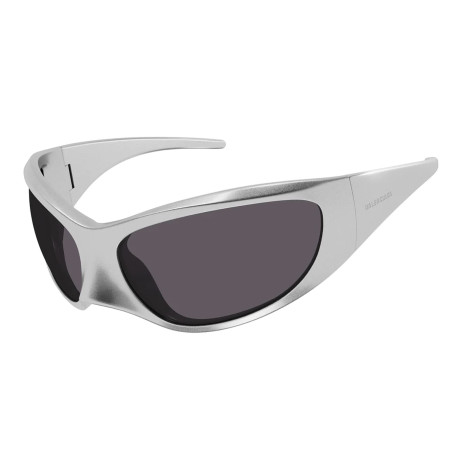 Occhiali da sole donna Luxury Balenciaga BB0252S silver grey (005) nuova collezione 2