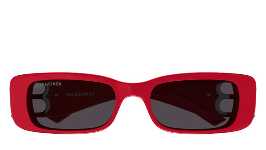 Occhiali da sole donna Luxury Balenciaga BB0096S red silver grey (015) nuova collezione