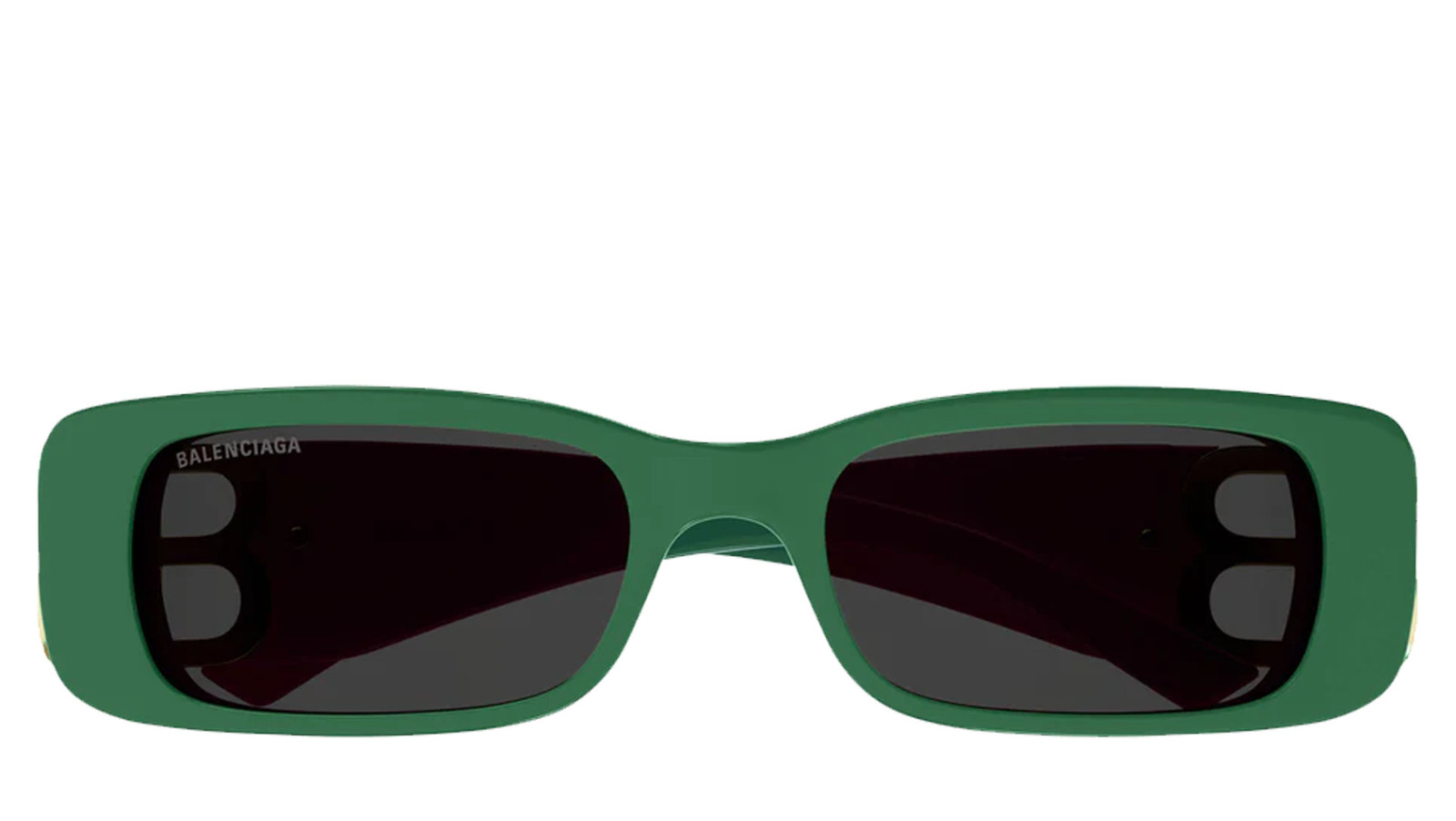 Occhiali da sole donna Luxury Balenciaga BB0096S green gold grey (006) nuova collezione