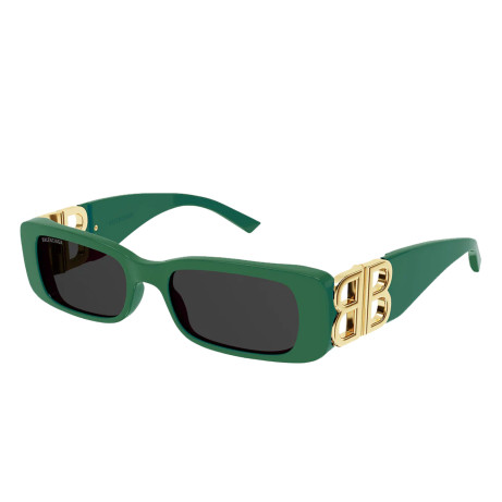 Luxury women s sunglasses Balenciaga BB0096S Green Gold Grey (006) new collection 2