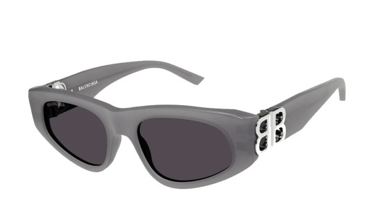 Occhiali da sole donna Luxury Balenciaga BB0095S grey silver grey (015) nuova collezione