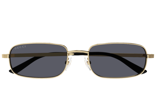 Occhiali da sole uomo Luxury Gucci GG1457S gold grey (001) nuova collezione Occhiali da sole uomo Luxury Gucci GG1457S gold grey (001) nuova collezione