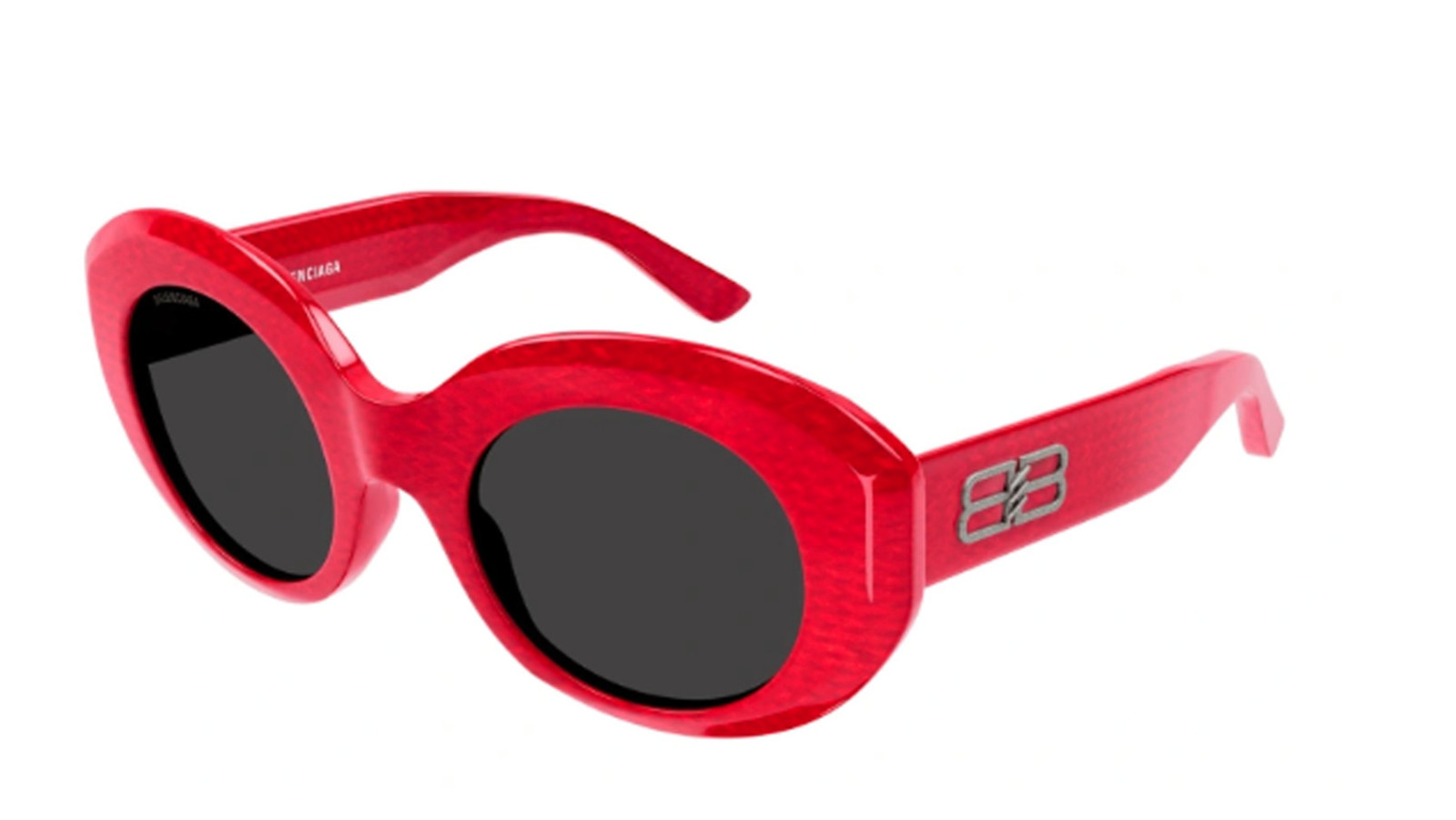 Occhiali da sole donna Luxury Balenciaga BB0235S red grey (003) nuova collezione