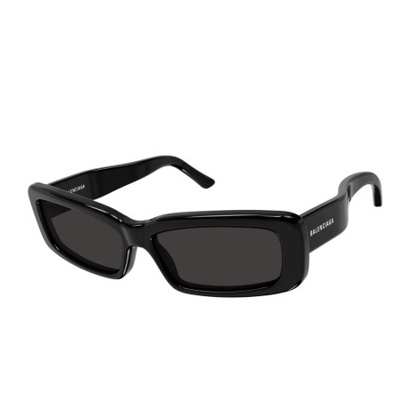 Occhiali da sole uomo donna Luxury Balenciaga BB0286S black grey (001) nuova collezione 2