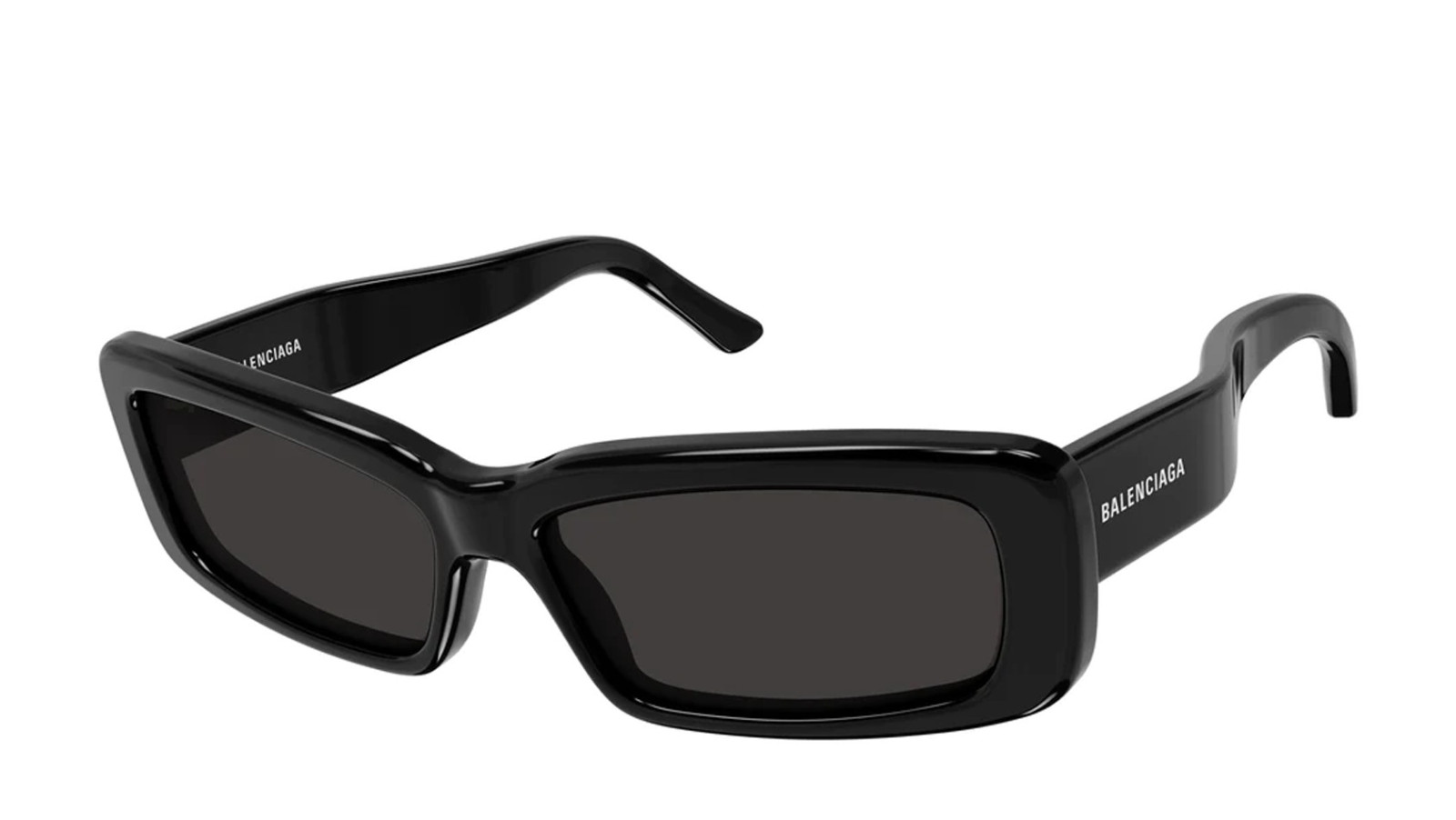 Occhiali sole uomo donna Luxury Balenciaga BB0286S black grey (001) nuova collezione