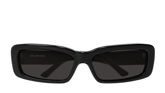 Occhiali sole uomo donna Luxury Balenciaga BB0286S black grey (001) nuova collezione