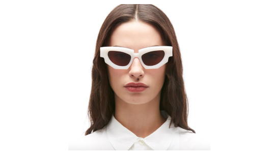 Luxury women s sunglasses Kuboraum Maske f5 WH BROWN new collection