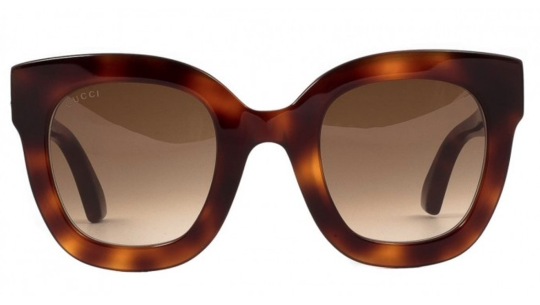 Occhiali da sole donna Luxury Gucci GG0208S havana brown (003) nuova collezione