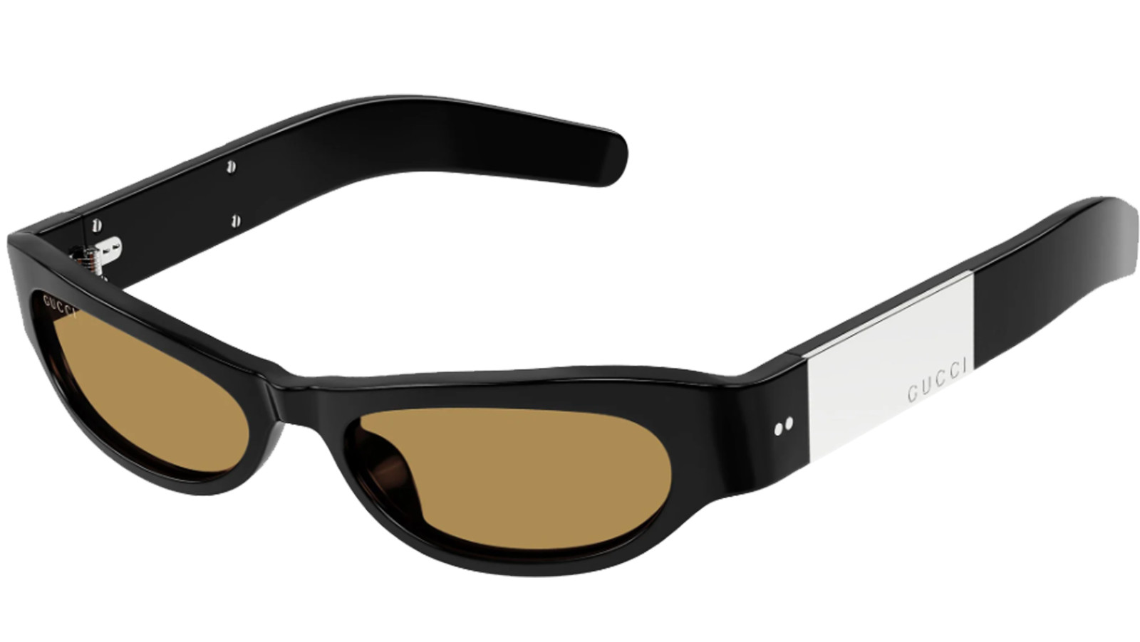 Luxury women s sunglasses Gucci GG1635S Black Yellow (001) new collection