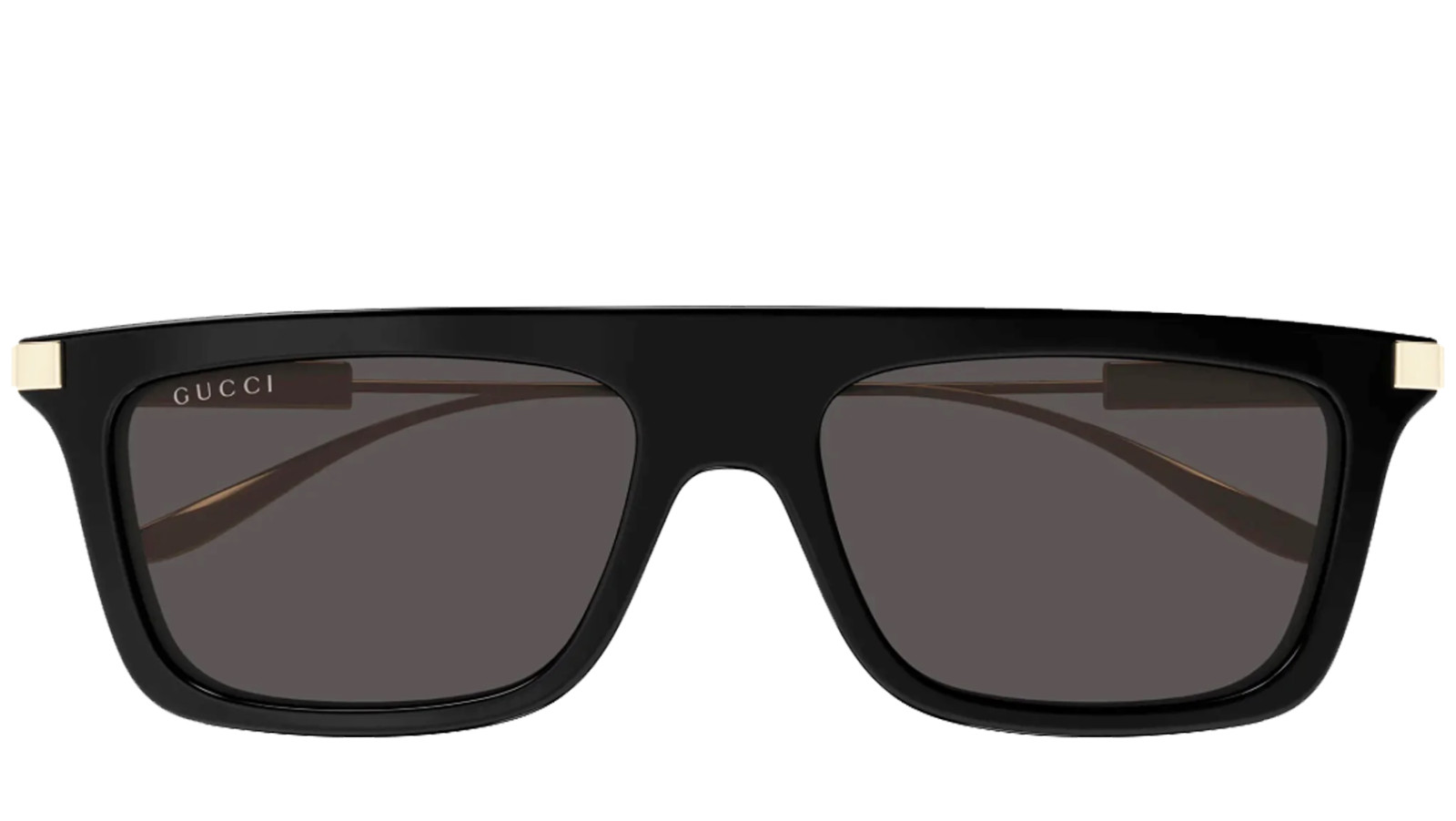 Occhiali da sole uomo Luxury Gucci GG1437S black gold grey (001) nuova collezione