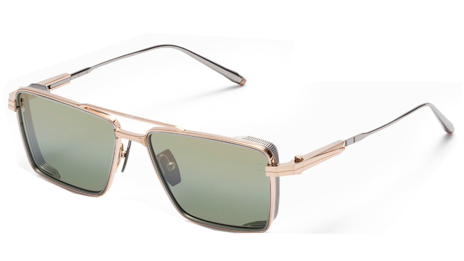 Occhiali sole uomo donna Luxury Akoni Aks-505A 55 GLD-PLD nuova collezione