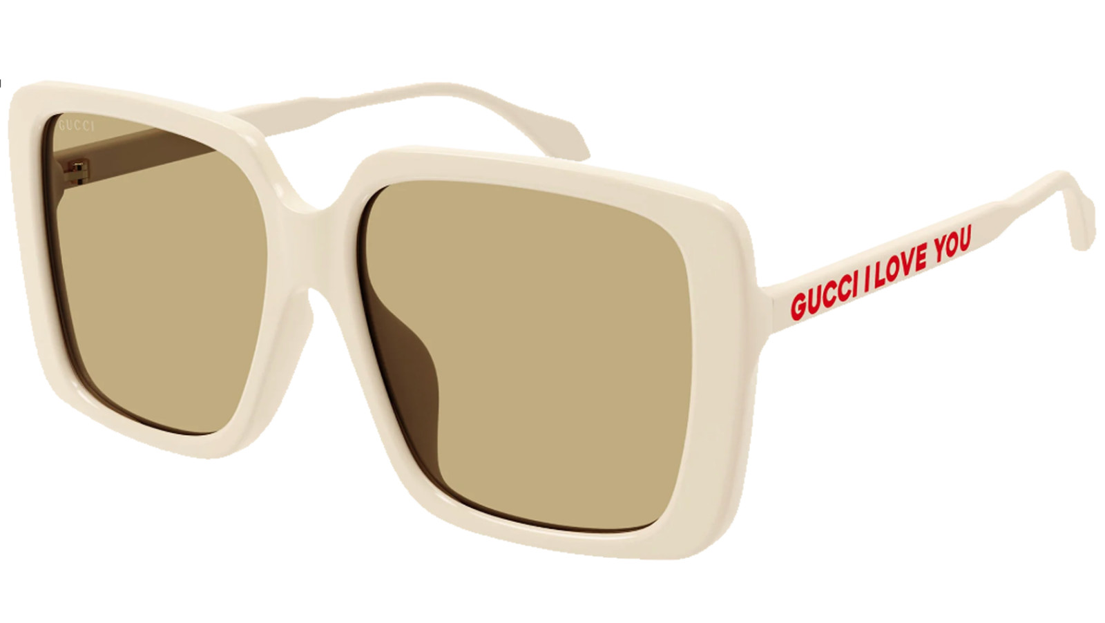 Luxury women s sunglasses Gucci GG0567SAN Ivory Brown (006) new collection