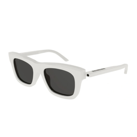 Occhiali da sole uomo donna Luxury Balenciaga BB0161S ivory grey (004) nuova collezione 2