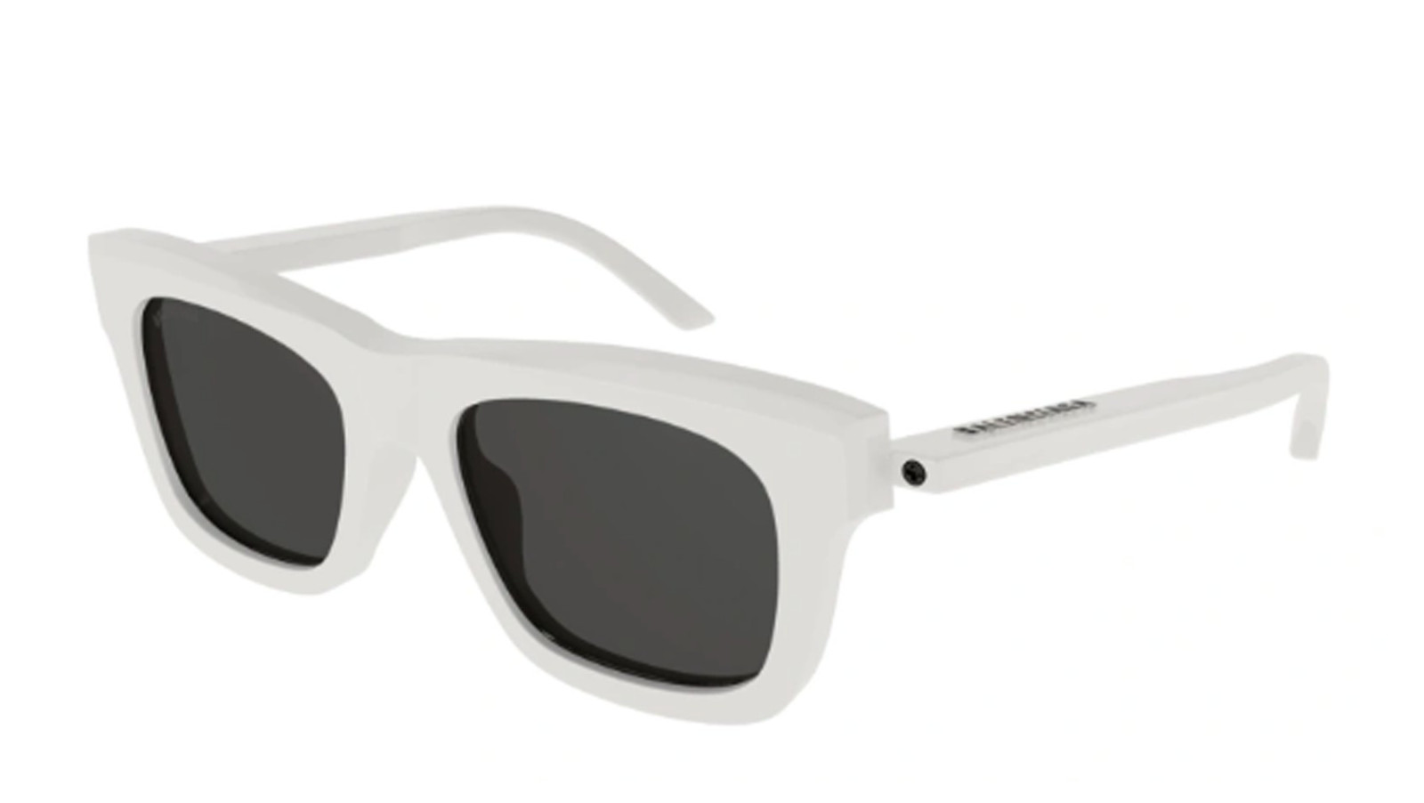 Occhiali da sole uomo donna Luxury Balenciaga BB0161S ivory grey (004) nuova collezione