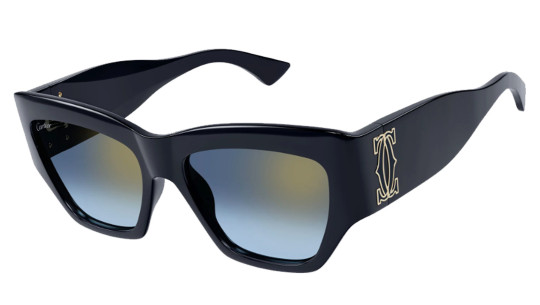 Occhiali da sole donna Luxury Cartier CT0435S blue (004) nuova collezione