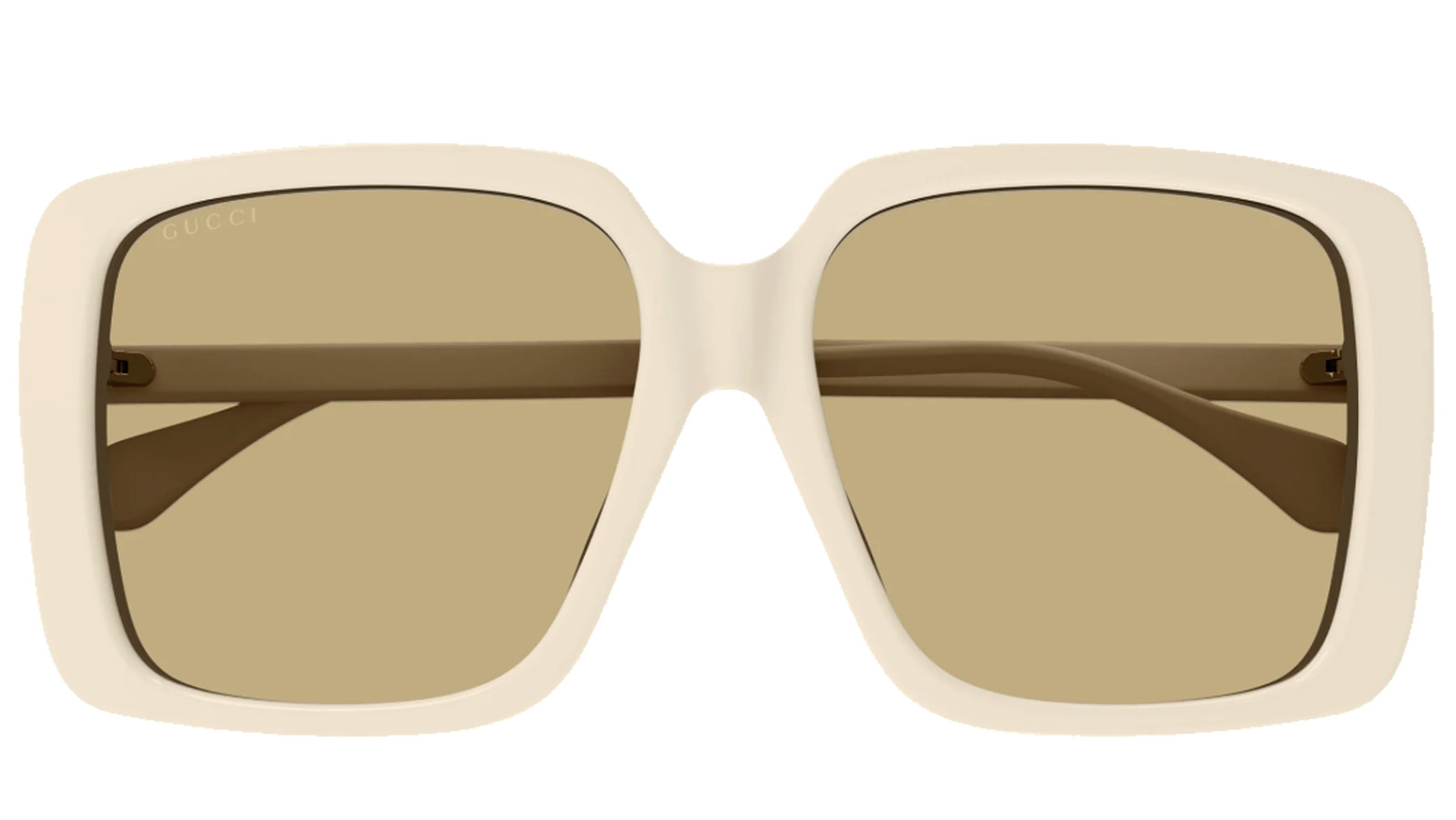 Luxury women s sunglasses Gucci GG0567SAN Ivory Brown (006) new collection