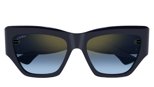 Occhiali da sole donna Luxury Cartier CT0435S blue (004) nuova collezione Occhiali da sole donna Luxury Cartier CT0435S blue (004) nuova collezione