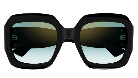 Luxury women s sunglasses Cartier CT0434S Black Green (003) new collection