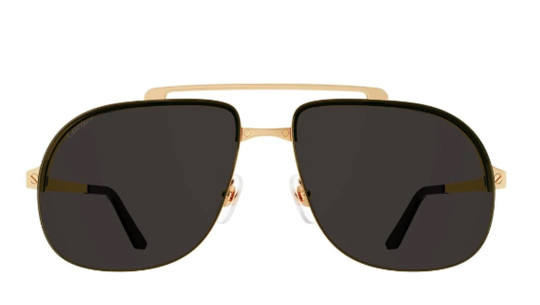 Occhiali da sole uomo Luxury Cartier CT0353S 001 gold gold grey nuova collezione Occhiali da sole uomo Luxury Cartier CT0353S 001 gold gold grey nuova collezione