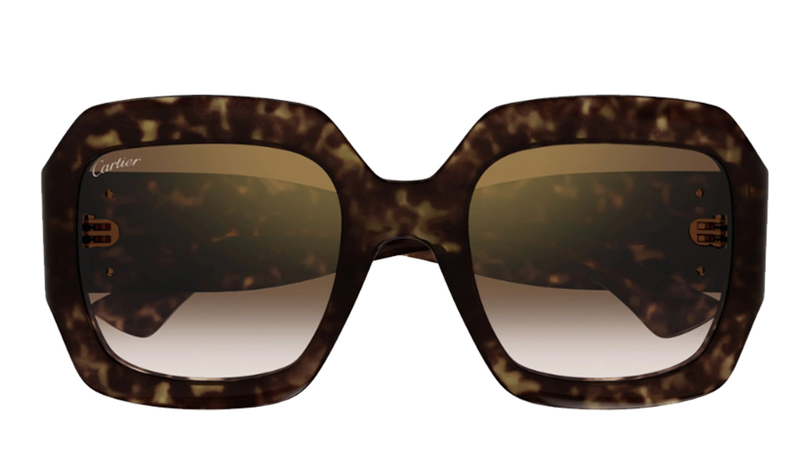 Luxury women s sunglasses Cartier CT0434S Havana Brown (002) new collection