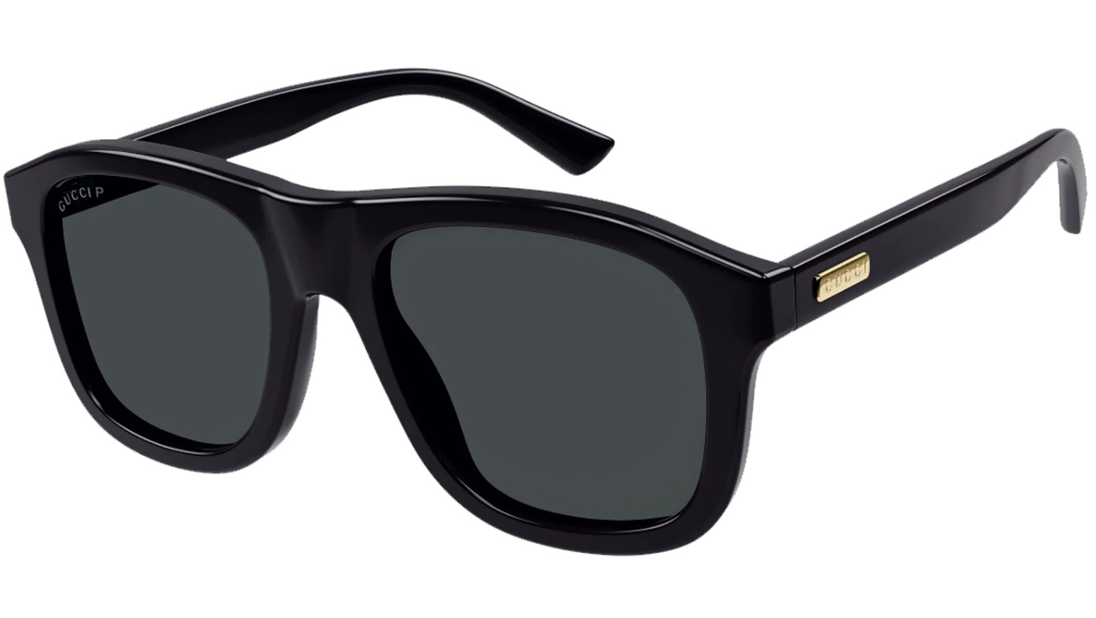 Occhiali da sole uomo Luxury Gucci GG1316S black grey (002) nuova collezione