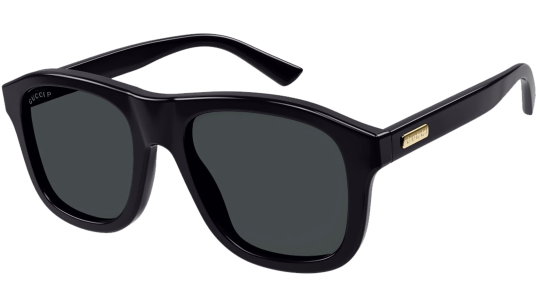 Occhiali da sole uomo Luxury Gucci GG1316S black grey (002) nuova collezione