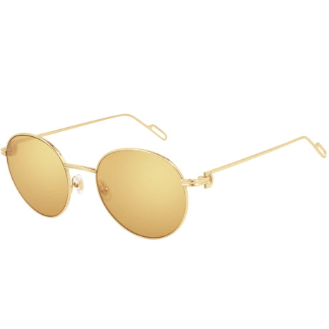 Luxury women s sunglasses Cartier CT0249S gold yellow (004) new collection 2