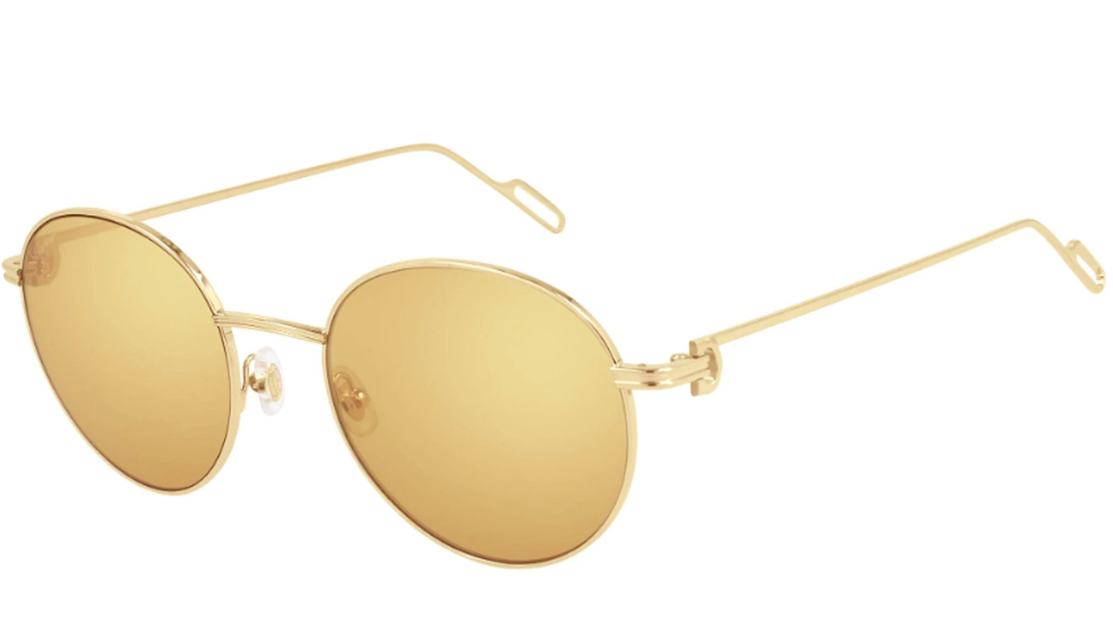 Occhiali da sole donna Luxury Cartier CT0249S gold yellow (004) nuova collezione